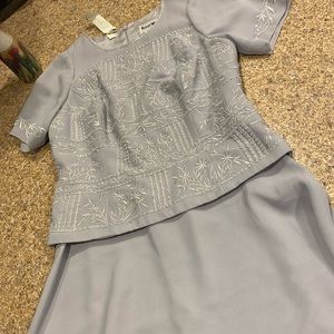 Karen Miller New York Beaded Dress Mother of Bride 8